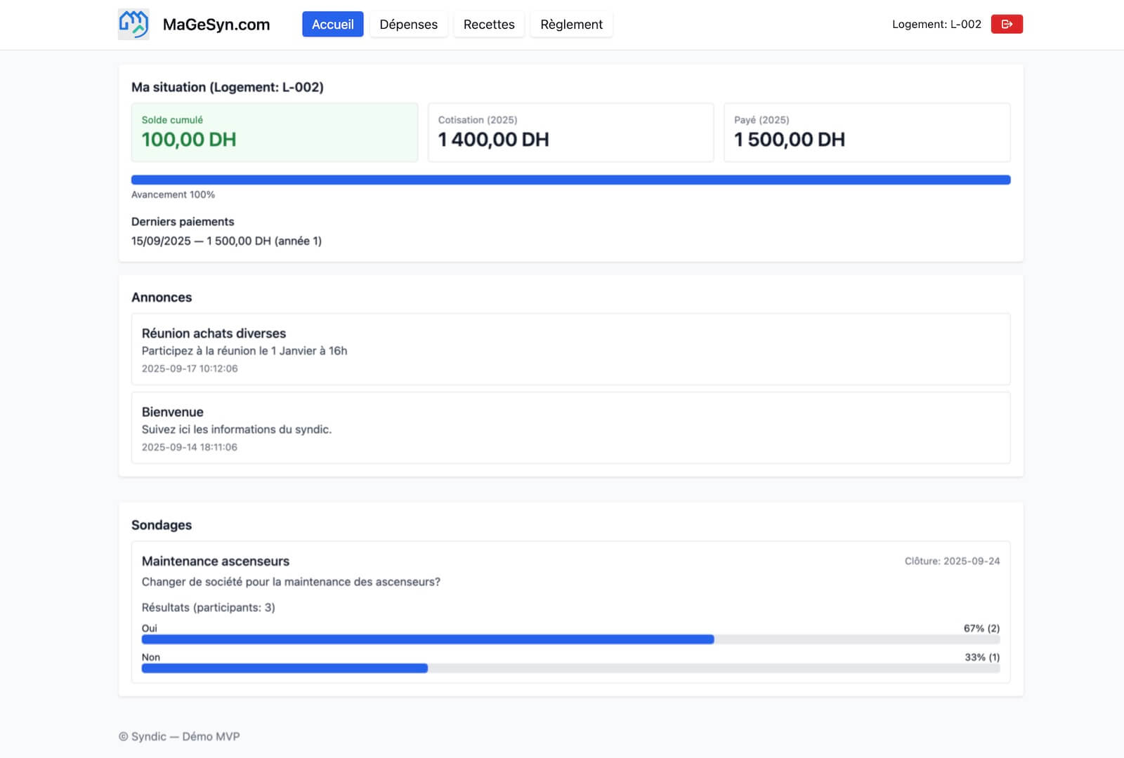 Budgets & sondages : résultats lisibles et traçables